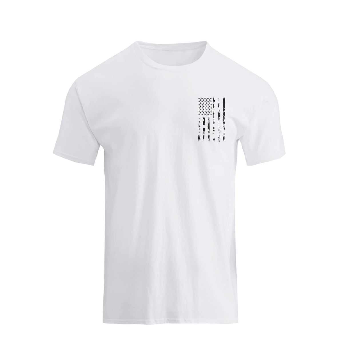 H HYFOL Men's Graphic T-Shirts USA Flag Cotton Short Sleeve American Patriotic Crewneck Casual Regular Tee Shirts