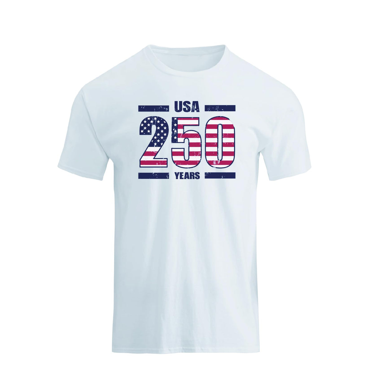H HYFOL Men's Graphic T-Shirts USA Flag Cotton Short Sleeve American Patriotic Crewneck Casual Regular Tee Shirts