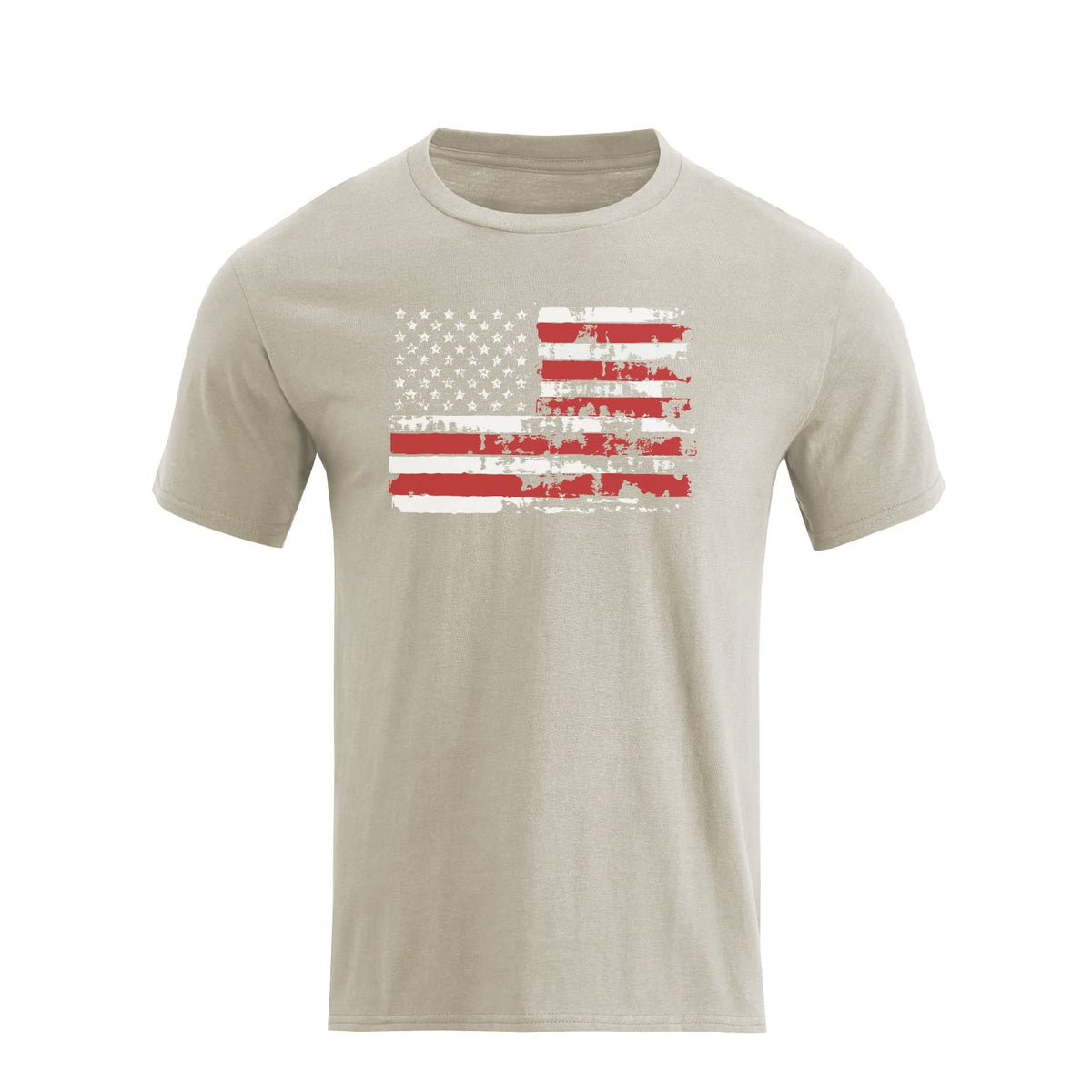 H HYFOL Men's Graphic T-Shirts USA Flag Cotton Short Sleeve American Patriotic Crewneck Casual Regular Tee Shirts