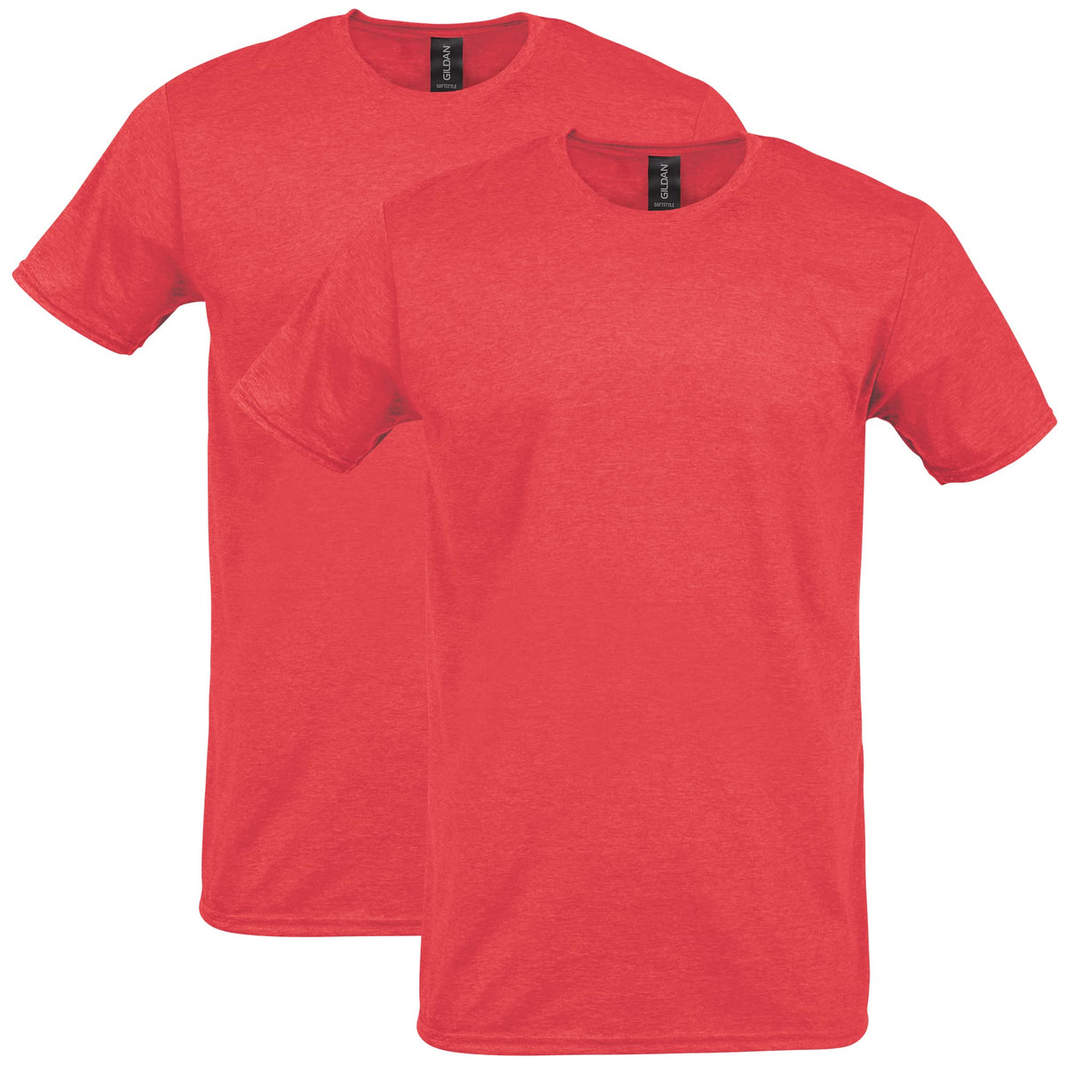 Gildan Adult Softstyle Cotton T-Shirt, Style G64000, Multipack
