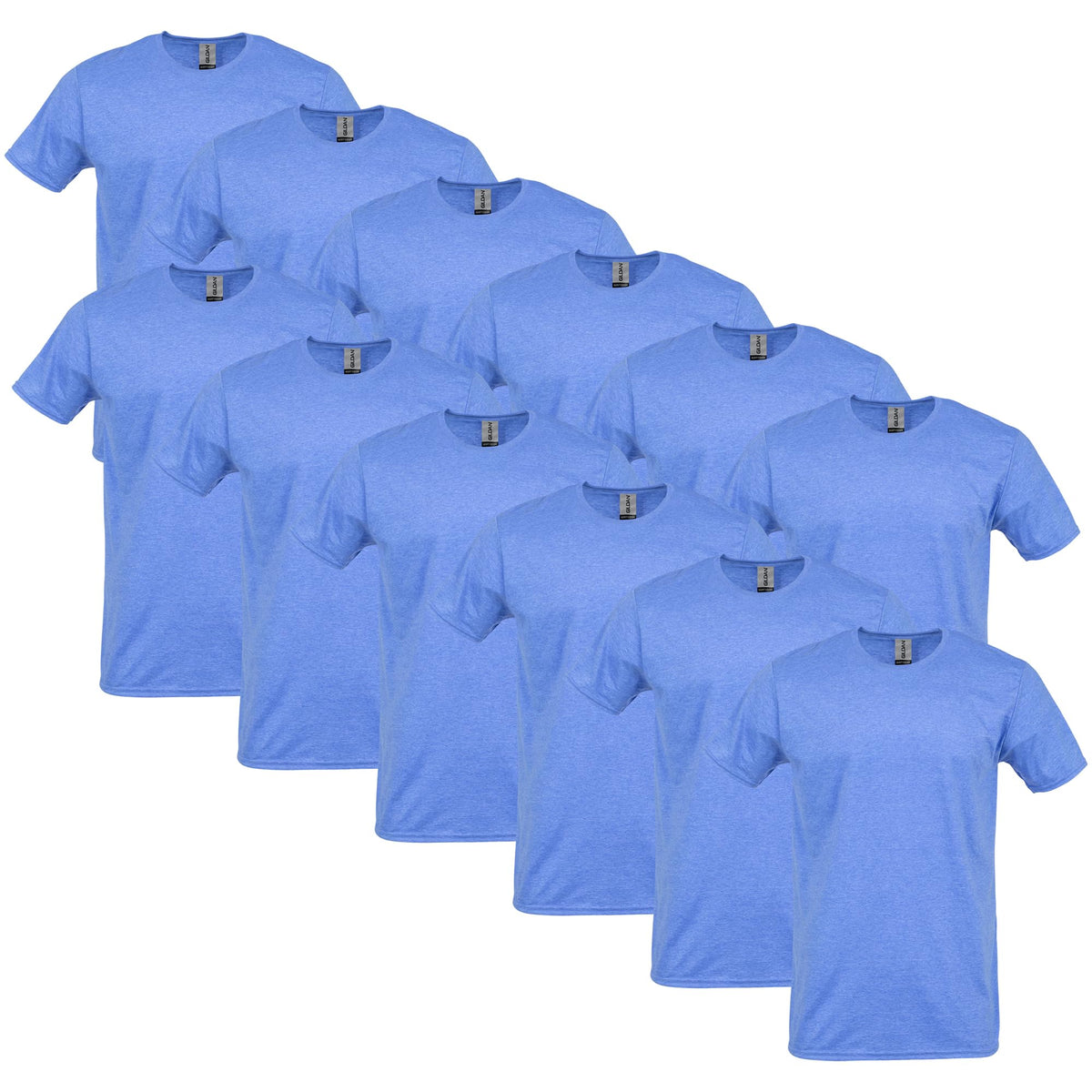 Gildan Adult Softstyle Cotton T-Shirt, Style G64000, Multipack