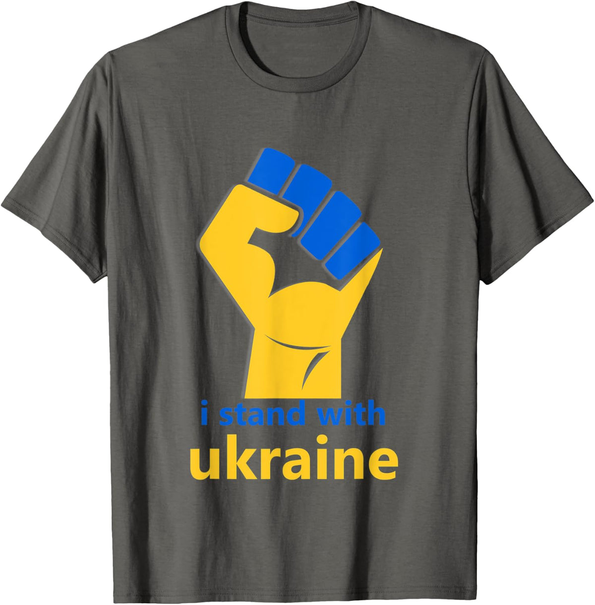 Stand with Ukraine Ukrainian Flag Funny T-shiirt T-Shirt
