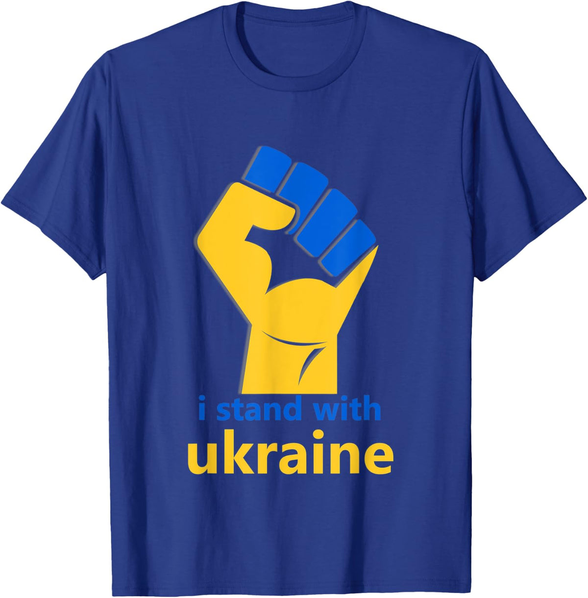 Stand with Ukraine Ukrainian Flag Funny T-shiirt T-Shirt