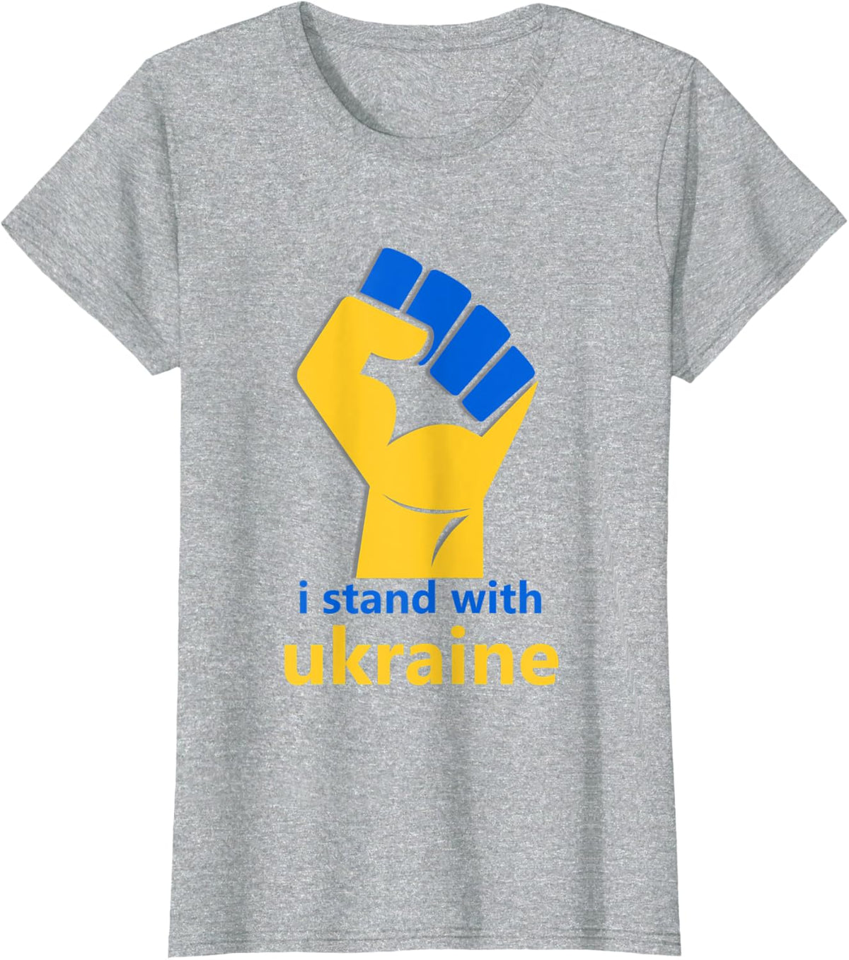 Stand with Ukraine Ukrainian Flag Funny T-shiirt T-Shirt